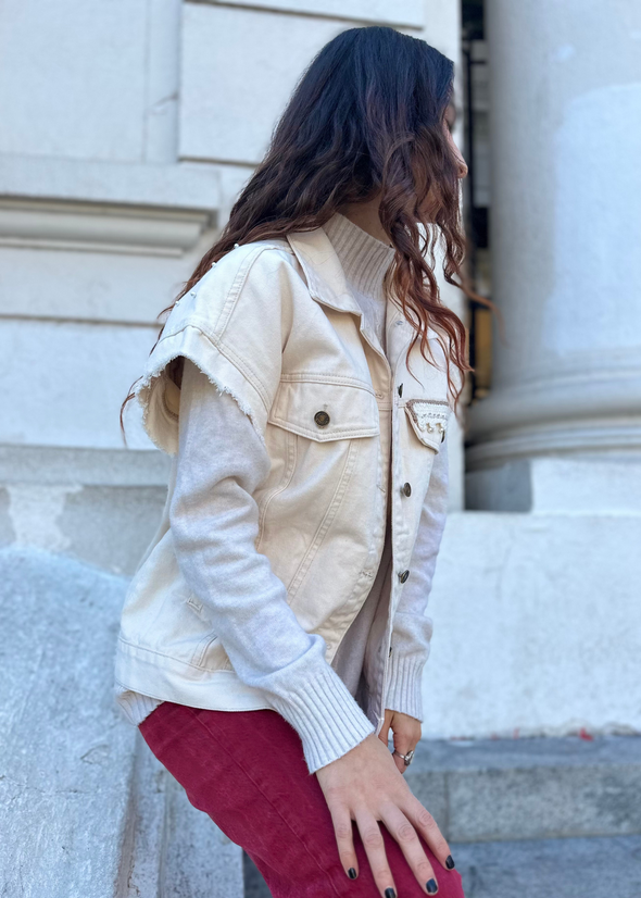 CHAQUETA BEIGE - RENEW #35